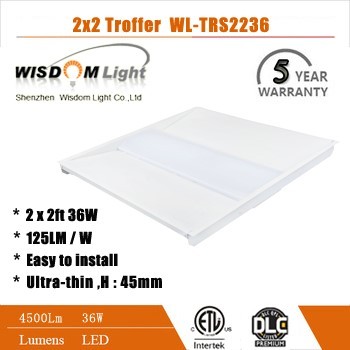 High Quality 36W Led Troffer Light Troffer Fixture