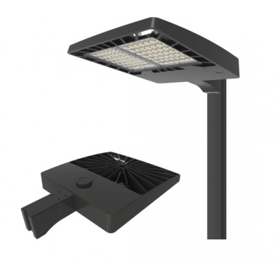 DLC list outdoor LED street light 100W 150W 200W LED shoebox