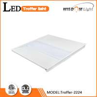 Ultra-thin design Dimmable high lumen 2x2ft recessed led troffer light